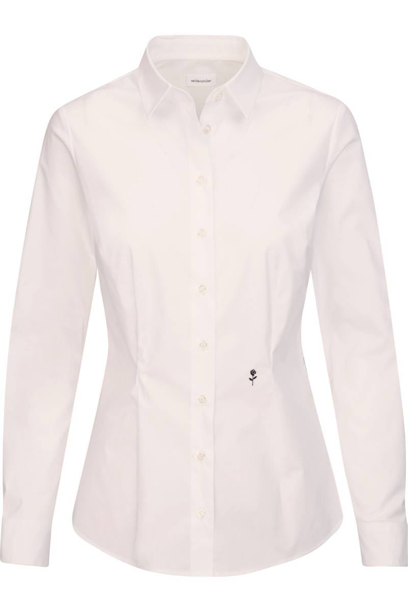 Seidensticker Abito A Camicia Donna Blu Scuro - Maniche Lunghe, Taglio Sciancrato, Colletto Moderno, In Cotone Jersey Facile Da Stirare, Regular Fit, Oeko-Tex 100