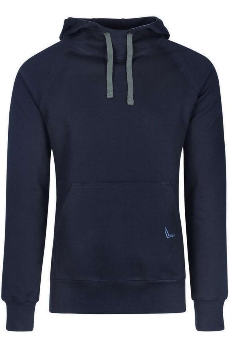 TRIGEMA Comfort Fit Kapuzen Sweatshirt navy, einfarbig M TRIGEMA Comfort Fit Kapuzen Sweatshirt navy, einfarbig M