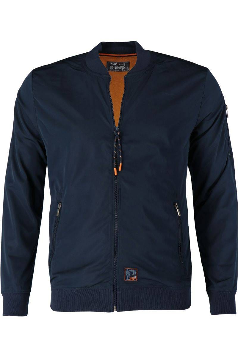 Hochwertige Marvelis Casual Modern Fit Jacke mit Zip in der Farbe 