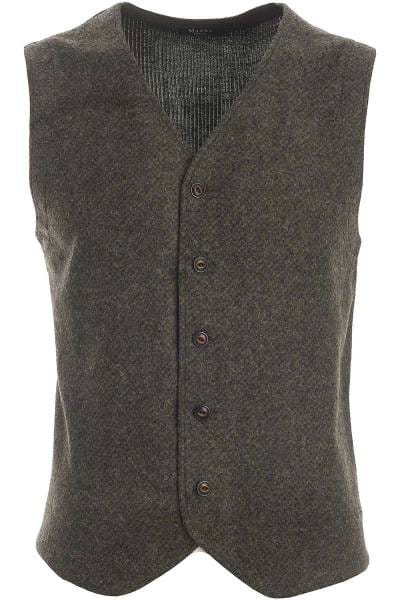 MAERZ Weste Modern Fit rauchblau, melange