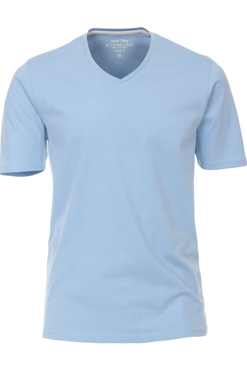 Redmond tshirt vneck bright blue