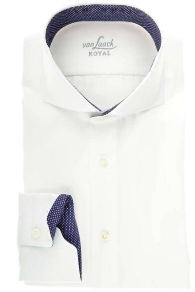 van Laack Tailor Fit Hemd weiss, Einfarbig
