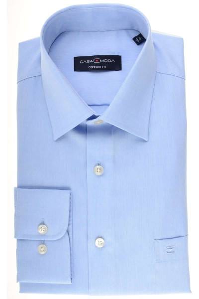 Casa Moda Comfort Fit Hemd hellblau, Einfarbig