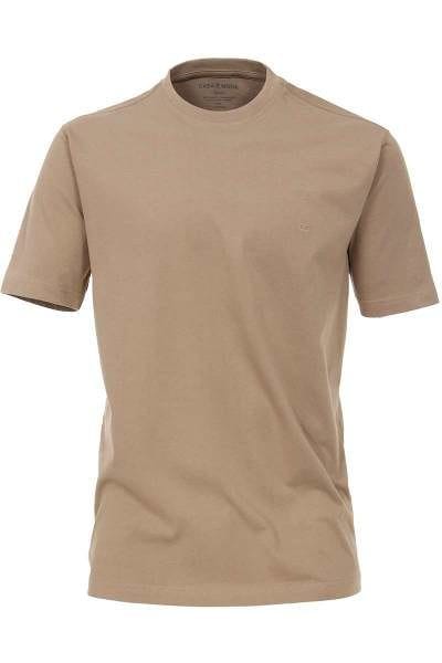 Casa Moda T-Shirt braun, Einfarbig