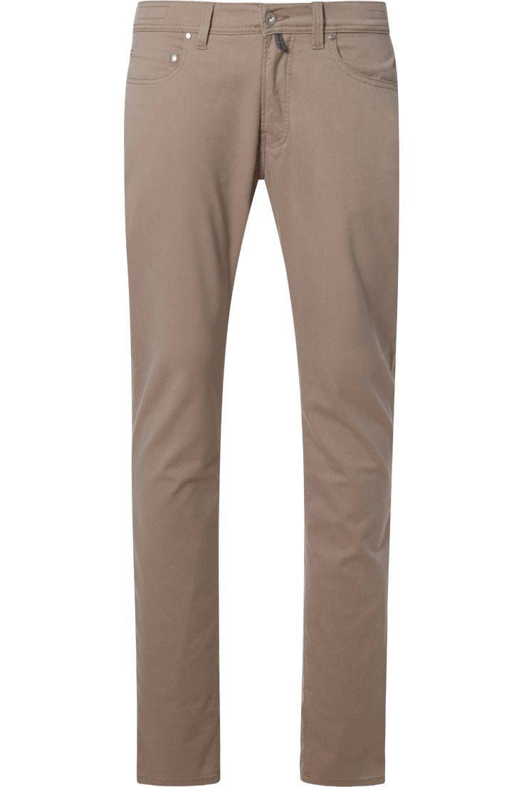 Pantalon Homme Pierre Cardin Taille 46 - Marron à Rayures - Coupe Regular - Occasion Parfait état