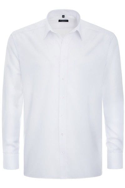 Eterna Gala Hemd - Comfort Fit - Umschlagmanschette - weiss, Einfarbig
