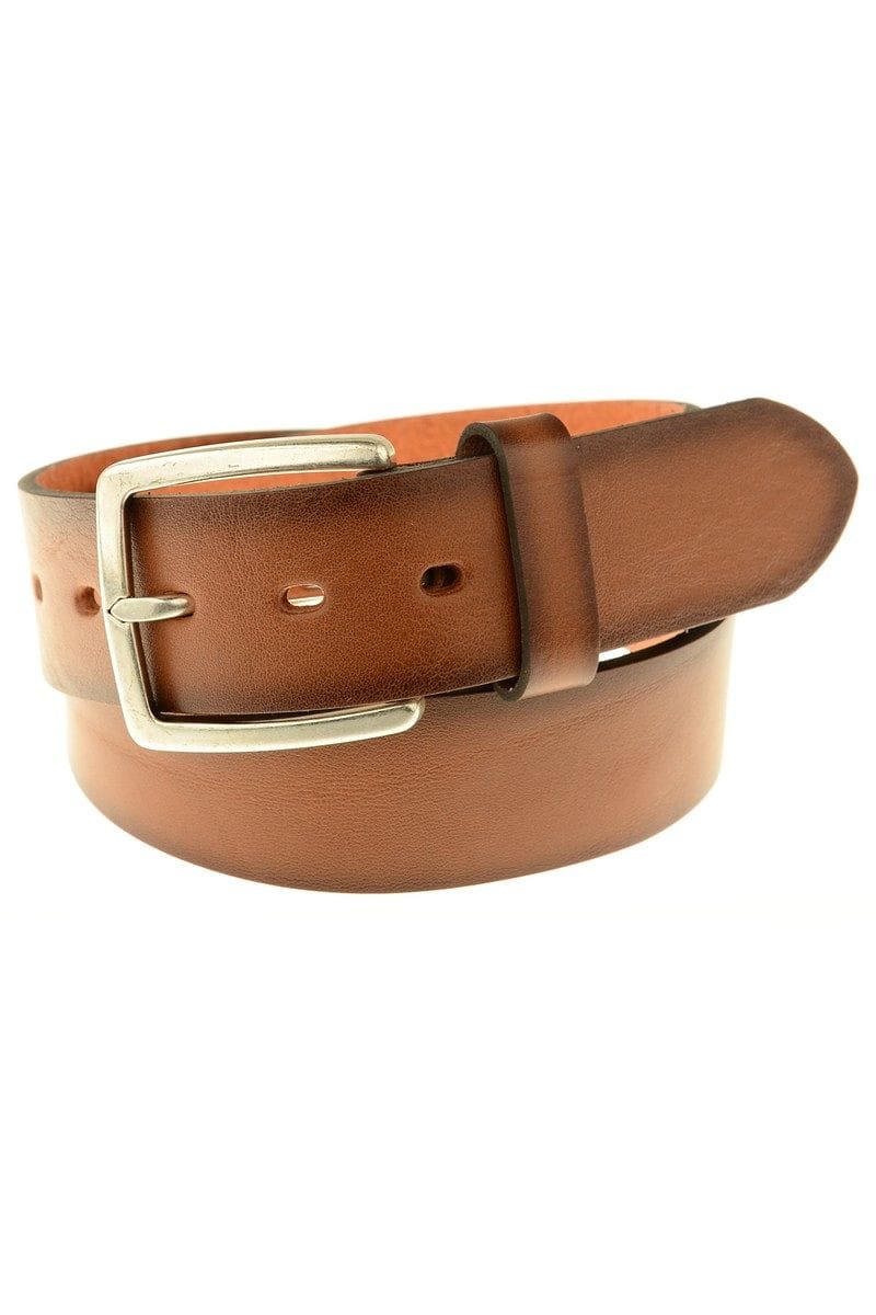 Lloyd belt aus Real Leather cognac, One Colour Hemden.de