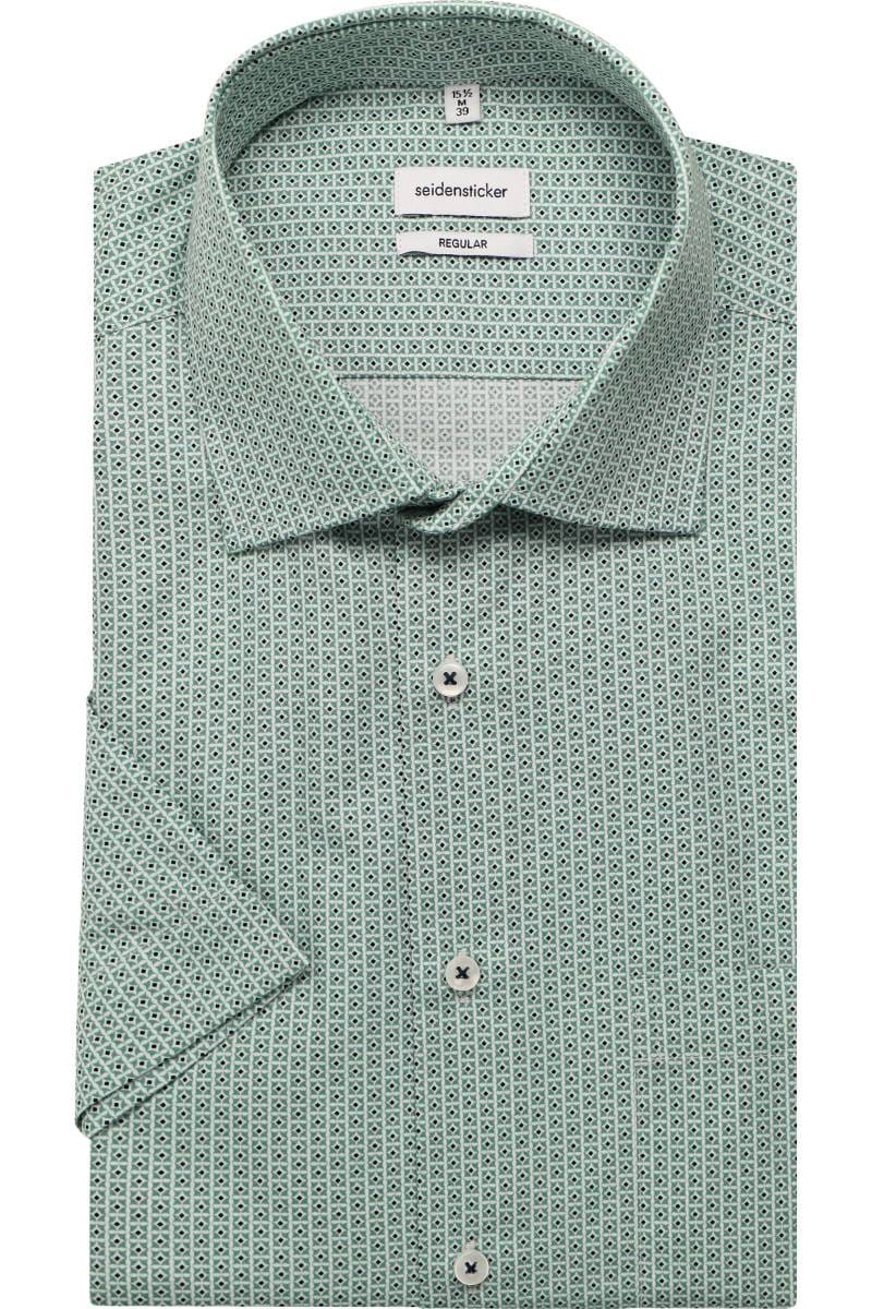 Seidensticker Herren Hemd Aus Baumwolle – Regular Fit Kurzarm Für Business & Freizeit