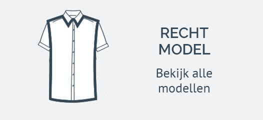 Korte Mouw Shirts Recht Model