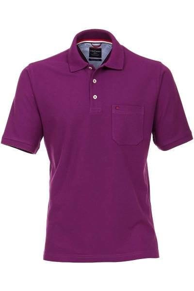 Casa Moda Poloshirt beere, Einfarbig