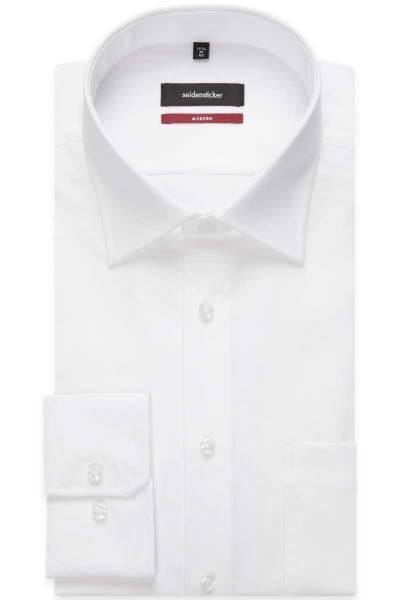 Seidensticker Hemd - Modern Fit - weiss, Einfarbig
