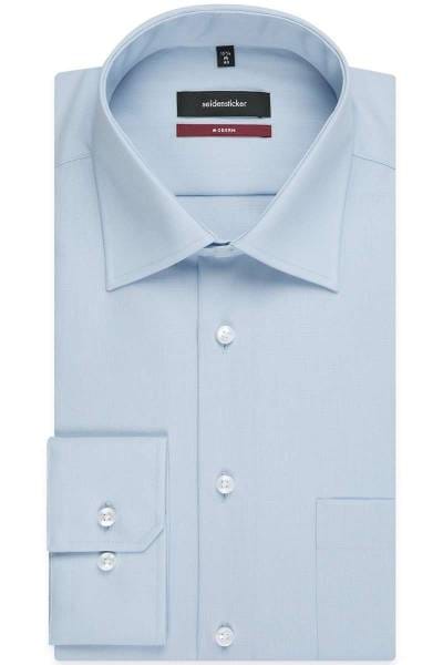 Seidensticker Hemd - Modern Fit - hellblau, Einfarbig