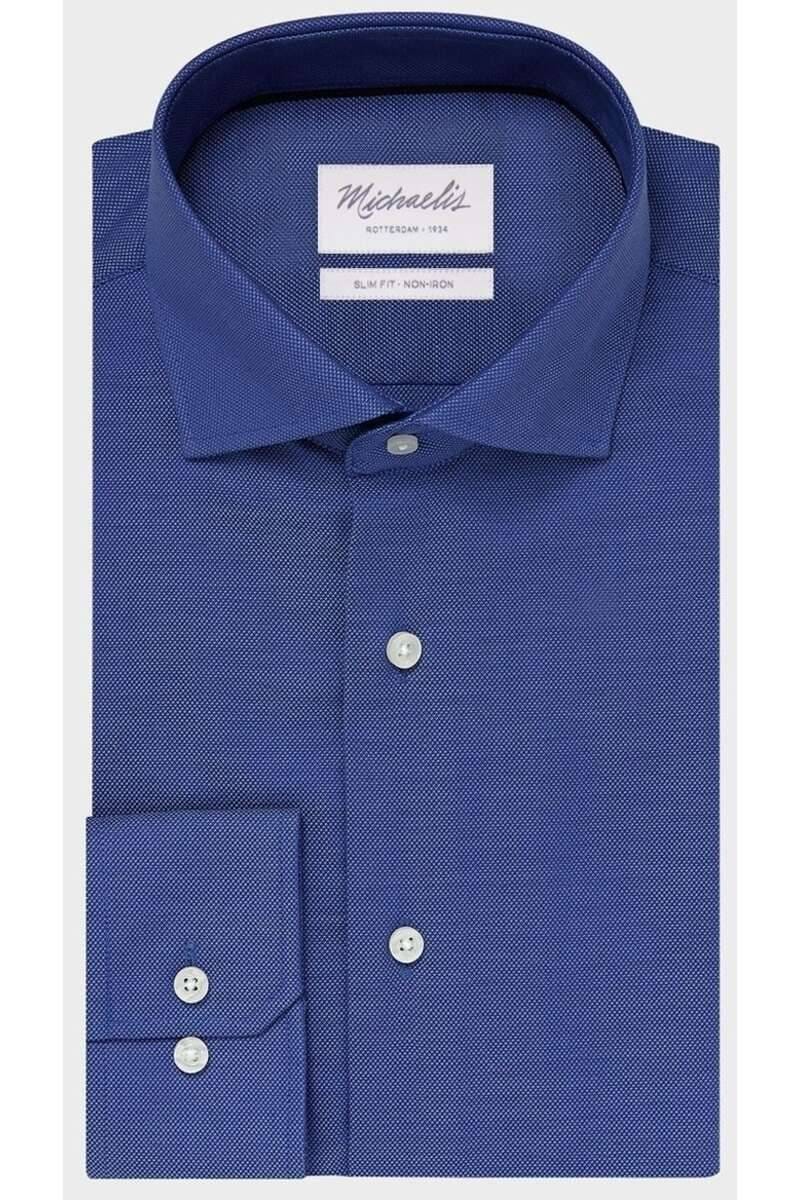 Michaelis Slim Fit shirt blue, One 