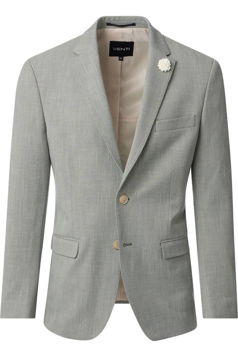 VENTI Sakko Mit Herausnehmbarem Einsatz – Langarm, Anthrazit, Slim Fit | Elegantes Business-Sakko Für Herren