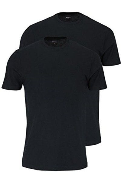 Marvelis T-Shirt - Rundhals - schwarz, Einfarbig