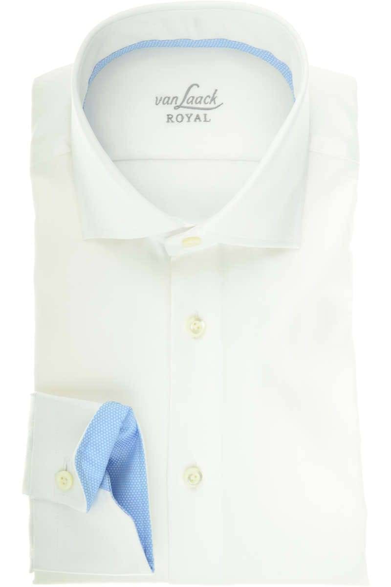 van Laack Tailor Fit Hemd weiss, Einfarbig
