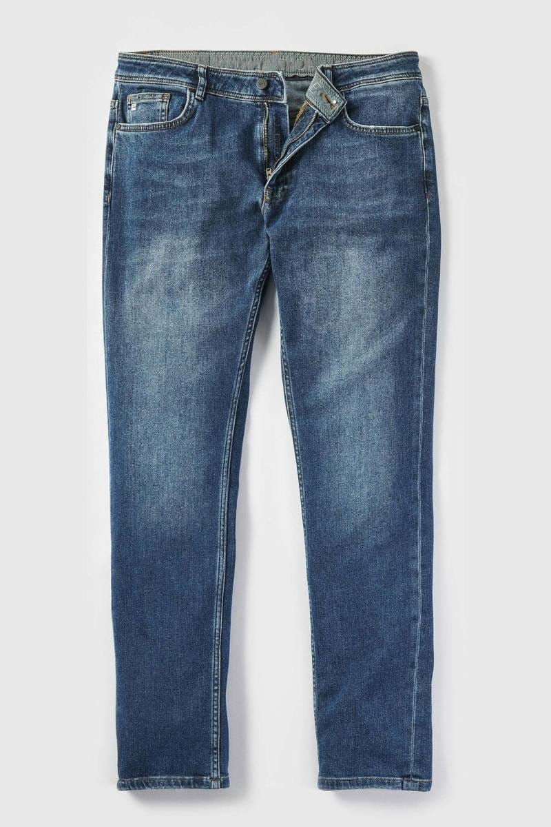 HILTL Tecade Slim Fit Five-Pocket jeans dark blue