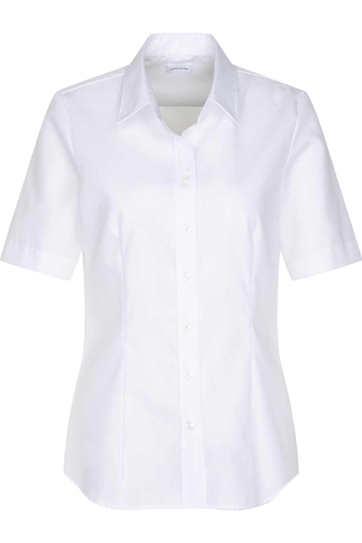 Seidensticker Regular Fit Blouse Optical White, Unicolore