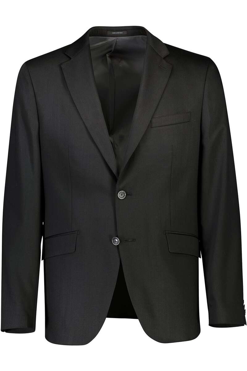 Modern Fit Black Solid Suit Blazer main image 0