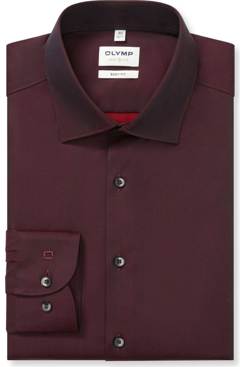 Burgundy shirts for men