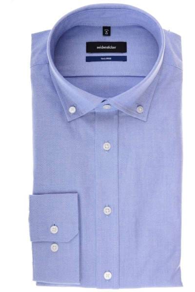 Seidensticker Smart Business Tailored Hemd blau, Einfarbig