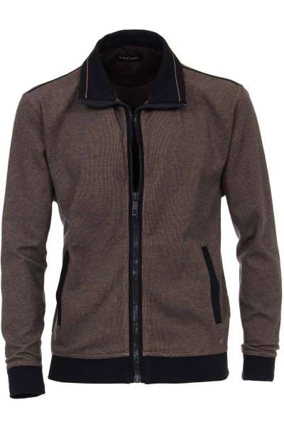 Casa Moda Cardigan braun, Einfarbig