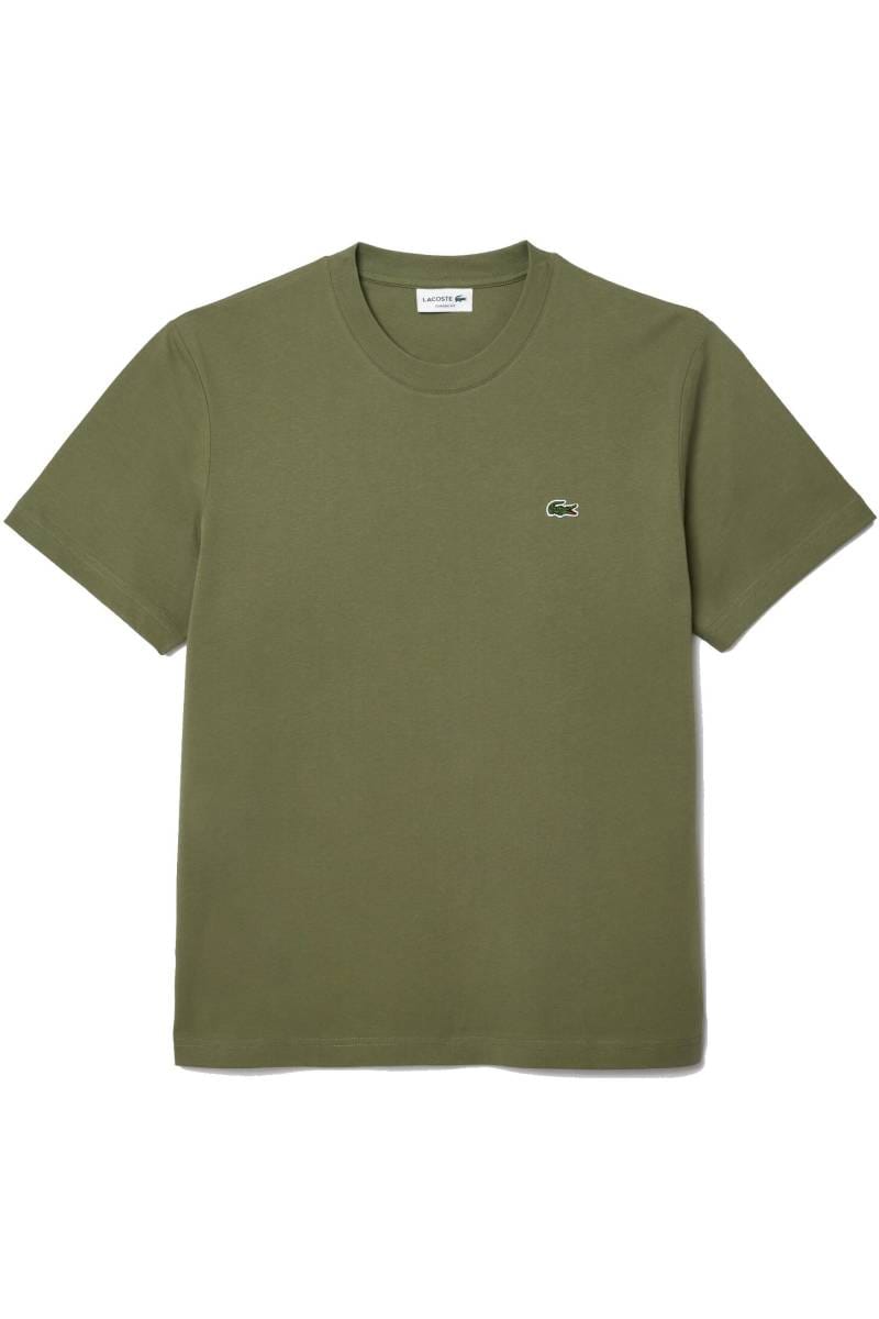 Lacoste Classic Fit t-shirt round neck khaki, One Colour
