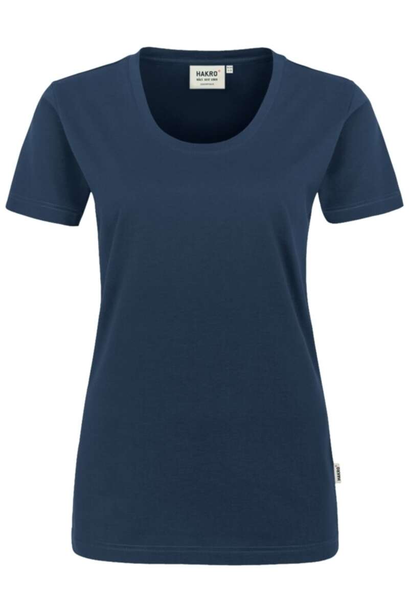 HAKRO Damen T-Shirt dunkelblau