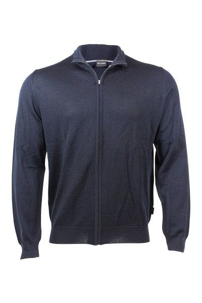Olymp Strick - Zipper-Jacke - marine