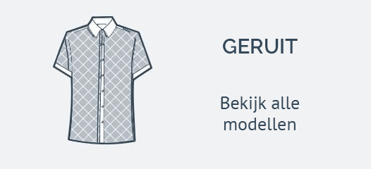 Geruite Overhemden met Korte Mouw