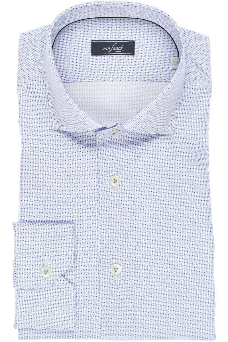 Van Laack Tailor Fit Hemd blau/weiss, Gemustert 40 - M Van Laack Tailor Fit Hemd blau/weiss, Gemustert 40 - M
