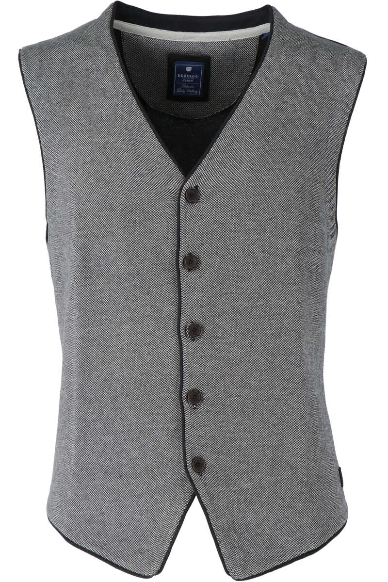 Redmond Strickweste grau, melange L Redmond Strickweste grau, melange L