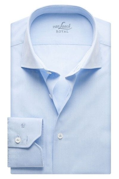 van Laack Hemd - Tailor Fit - hellblau, Einfarbig