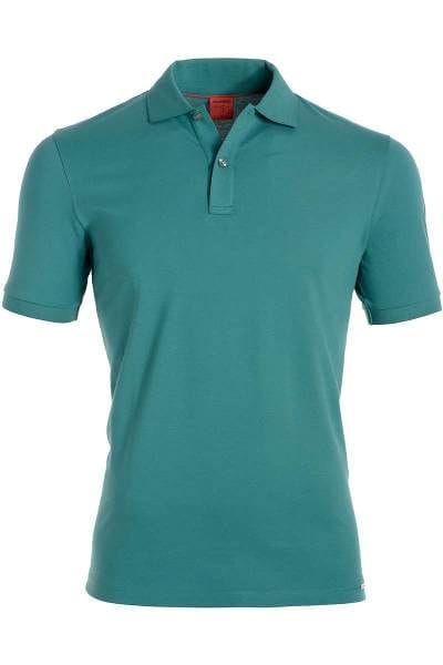 Olymp Level Five Body Fit Poloshirt dunkelgrün, Einfarbig