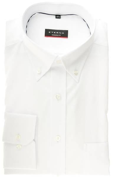 Eterna Hemd - Modern Fit - weiss, Einfarbig