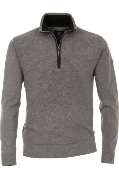 Generisch Trui Kerstmis heren sweatshirt met halve ritssluiting 3D