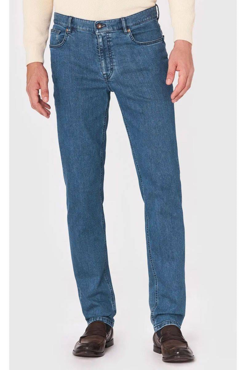 HILTL Parker Regular Fit Five-Pocket jeans Portofino | Businesshemden.com