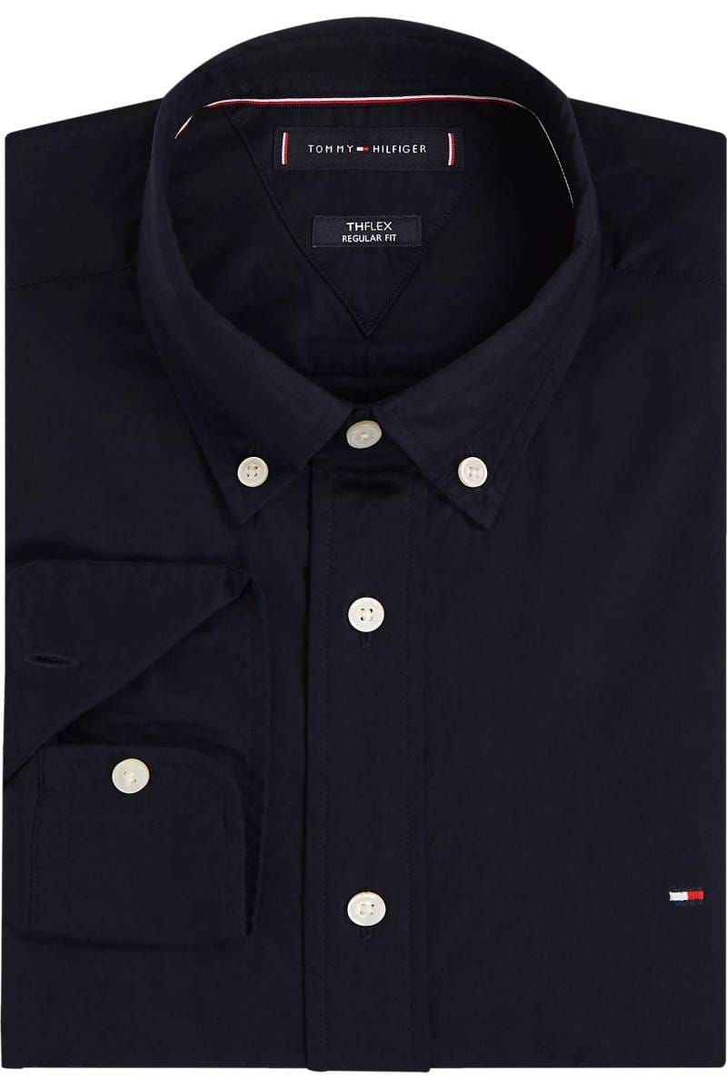 tommy hilfiger men's dress shirts regular fit Regular Fit Short-Sleeve Oxford Shirt