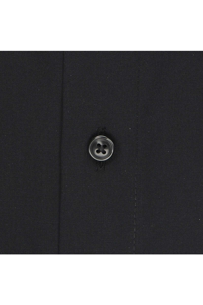 Olymp Hemd - Comfort Fit - schwarz, Einfarbig Olymp Hemd - Comfort Fit - schwarz, Einfarbig