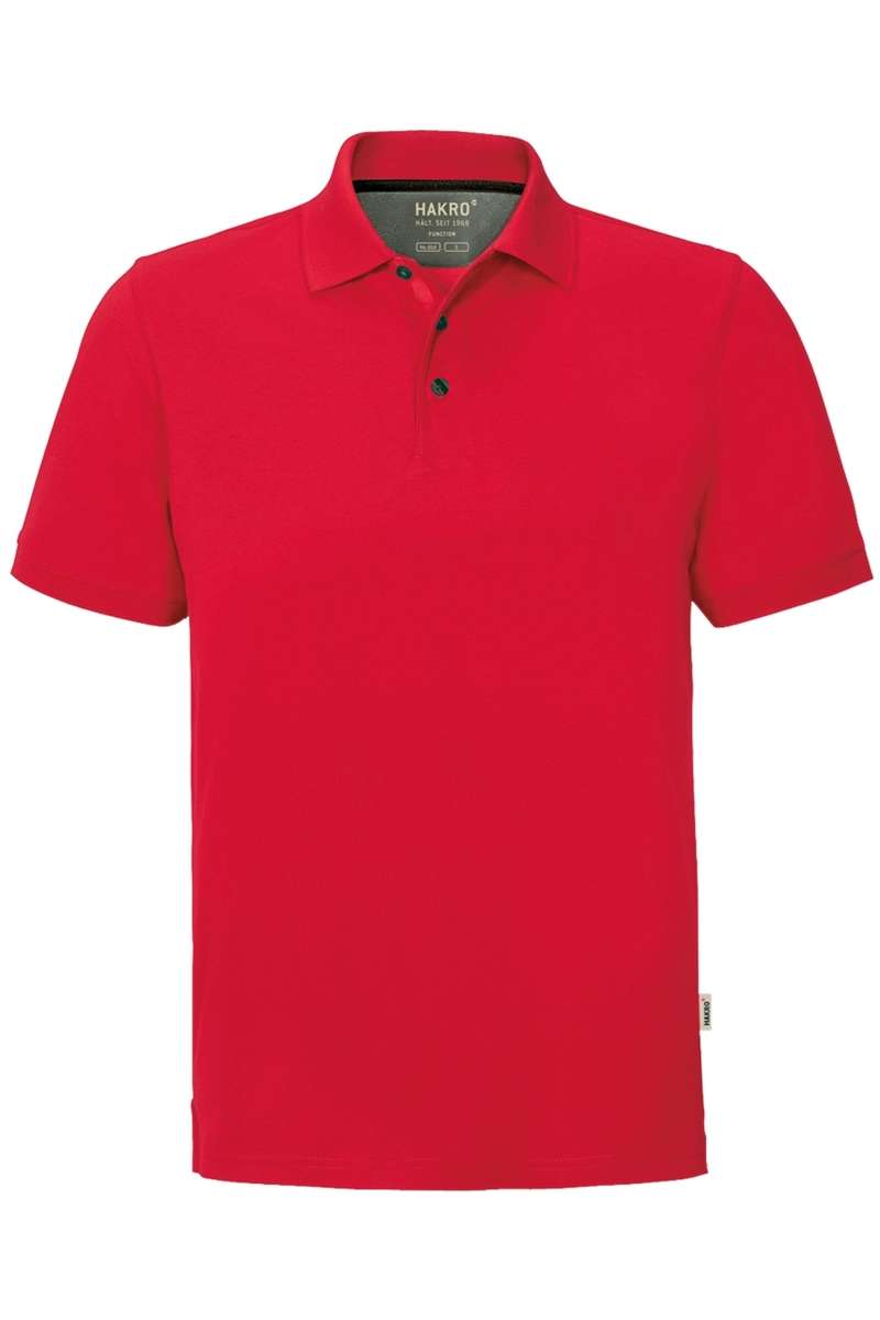 HAKRO 814 Regular Fit polo shirt red, One Colour Hemden.de