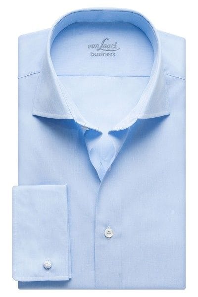 van Laack Hemd - Tailor Fit - hellblau, Einfarbig