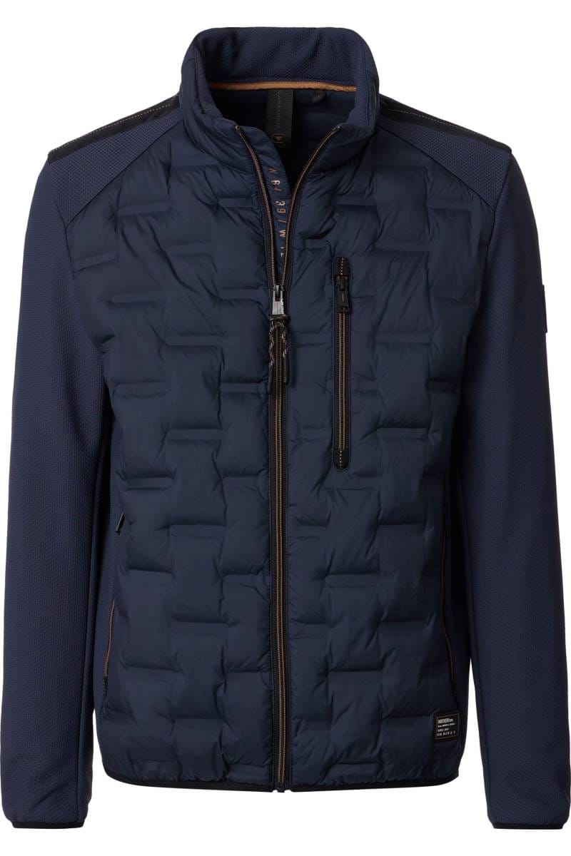 Casa Moda Regular Fit Jacke blau, Einfarbig