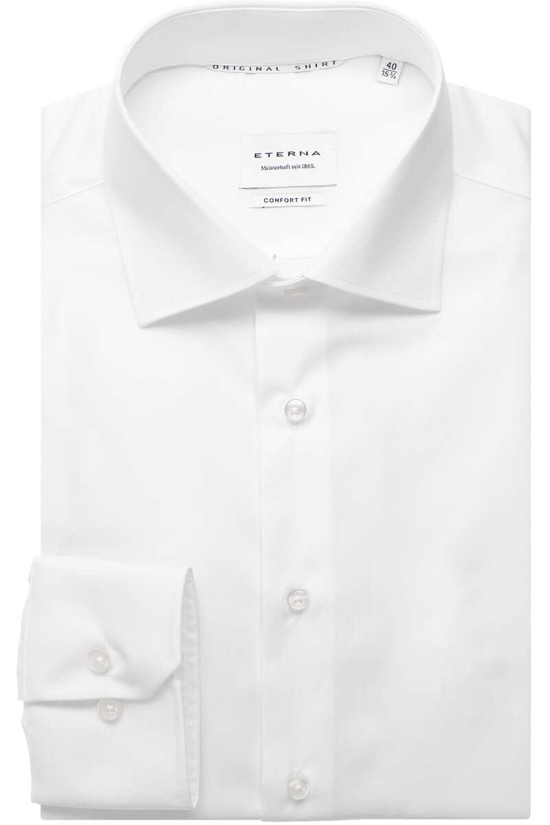 Plain Cover Shirt in White | Slim Fit Shirts | Best Menswear
