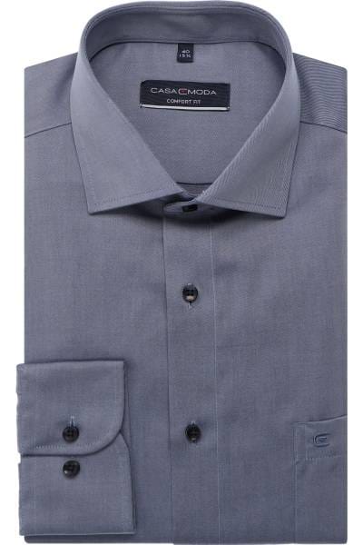 Camicia Travel Regular in Cotone BLU Uomo NCMA1512550QSS45U807