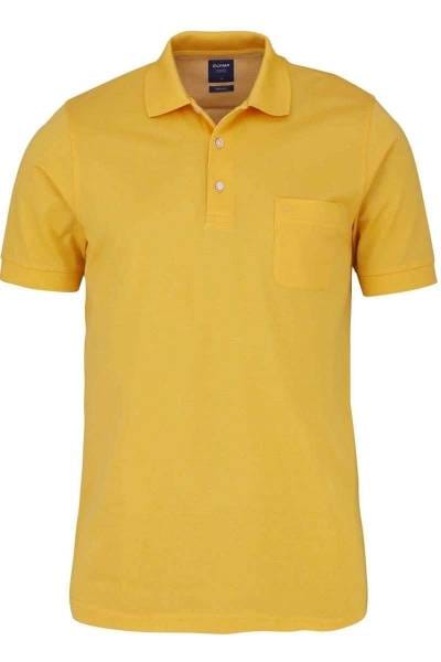 Olymp Poloshirt - Polo - gelb, Einfarbig