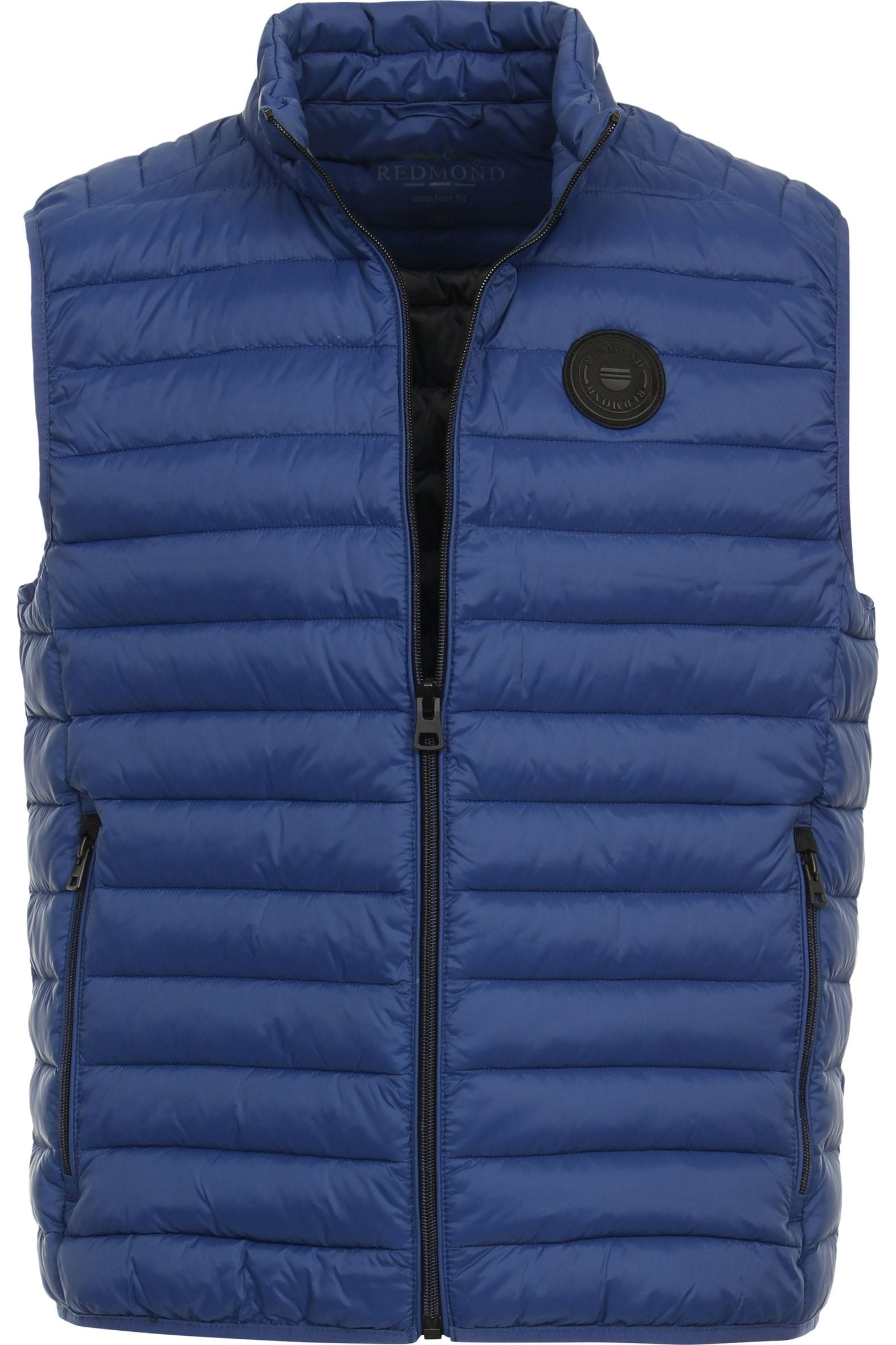 Redmond Regular Fit outdoor vest zip blue