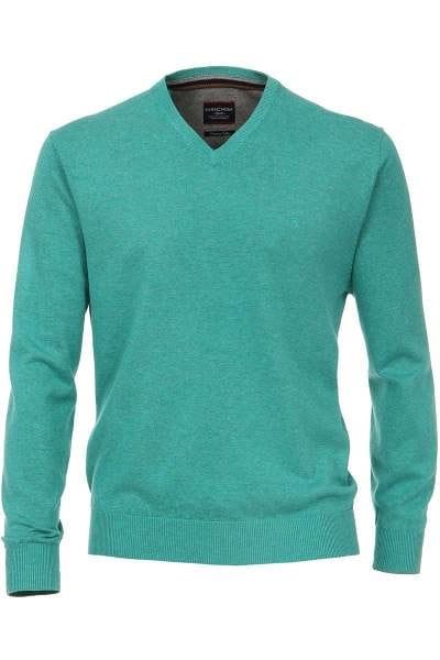 Casa Moda Strickpullover türkis, Einfarbig