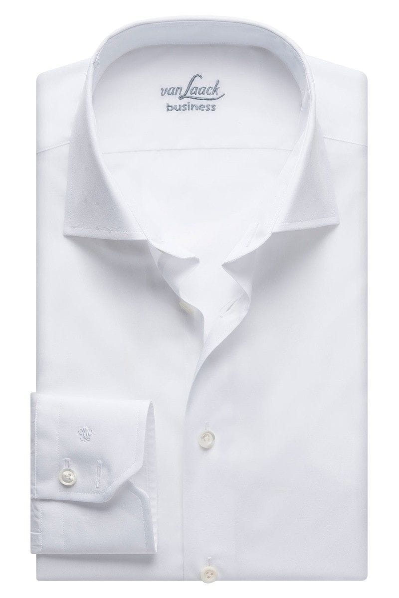 van Laack Hemd - Tailor Fit - weiss, Einfarbig