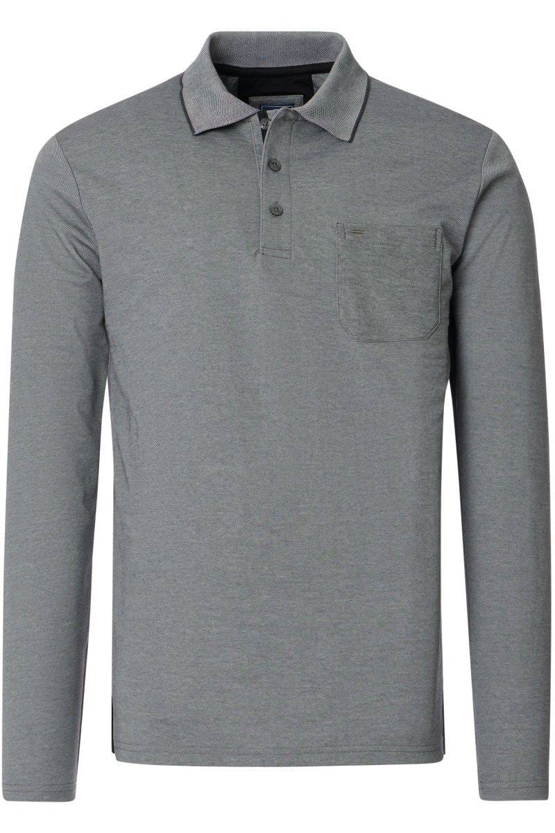 Redmond Casual Regular Fit polo shirt grey, One Colour