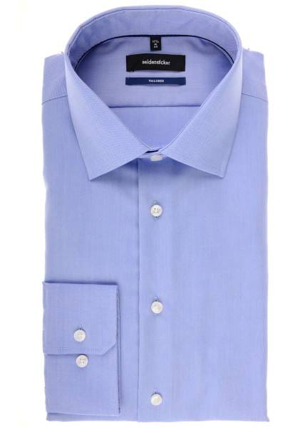 Seidensticker Tailored Hemd hellblau, Strukturiert
